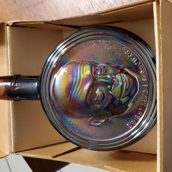 Dwight D Eisenhower, Wheaton Presidential Decanter 1969 - Picture 1 of 4